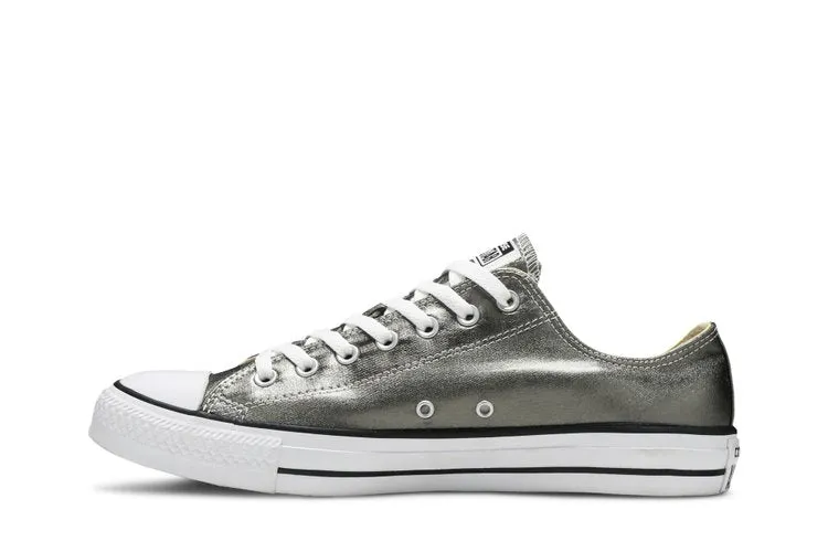 Converse Chuck Taylor All Star Ox 'Metallic' Sneakers, Silver