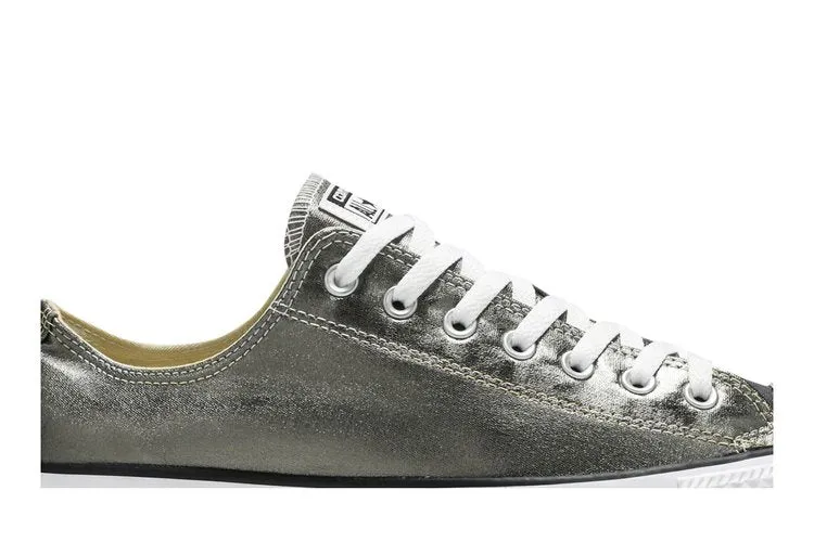 Converse Chuck Taylor All Star Ox 'Metallic' Sneakers, Silver