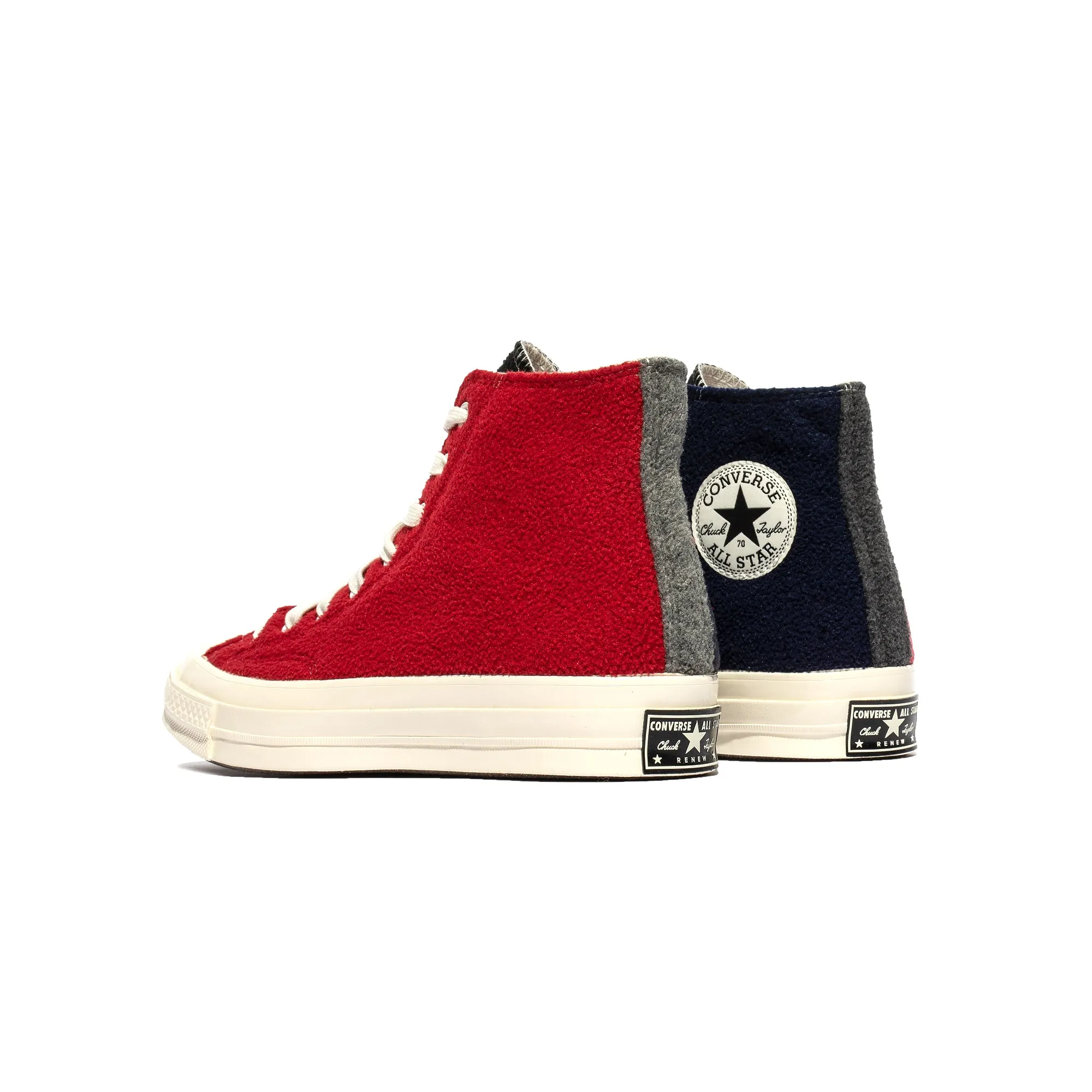 Converse Mens Chuck 70 Hi Shoes 'Red/Blue/Black'