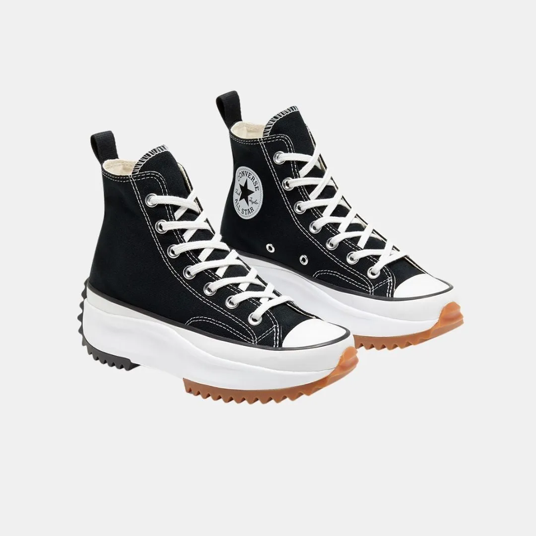 Converse Run Star Hike Canvas Platform Hi Black