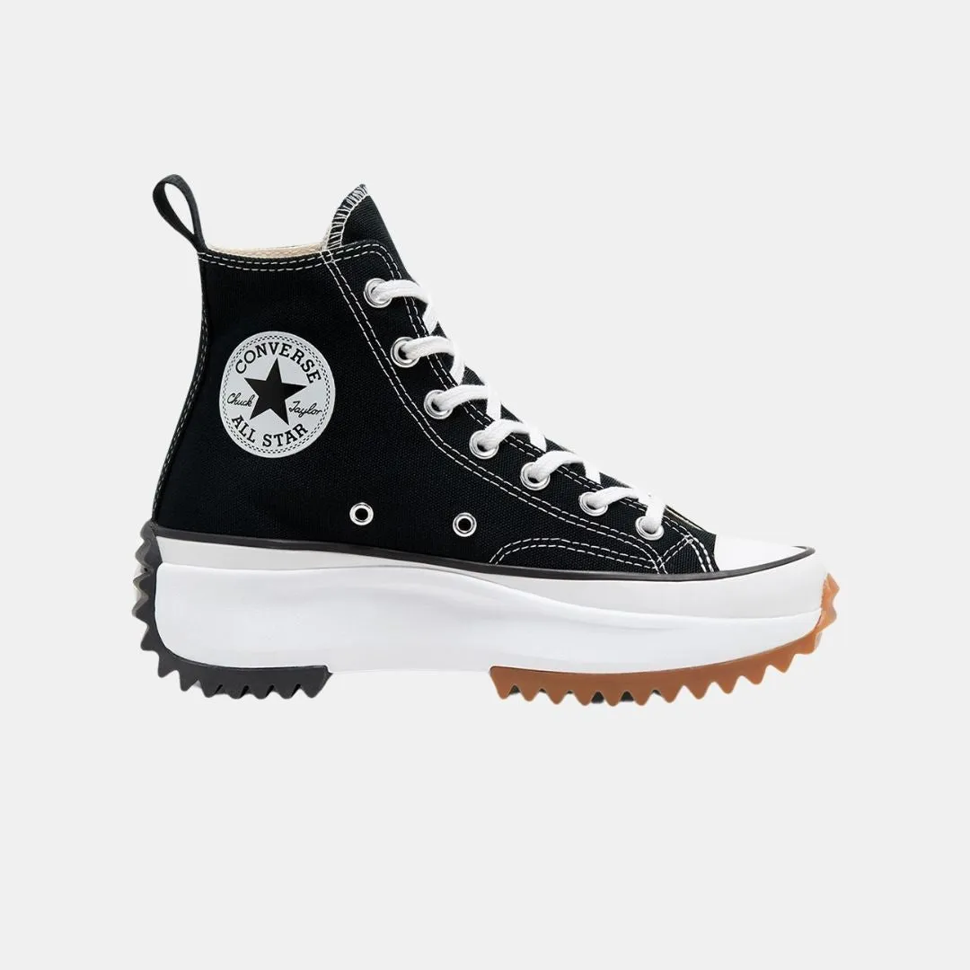 Converse Run Star Hike Canvas Platform Hi Black