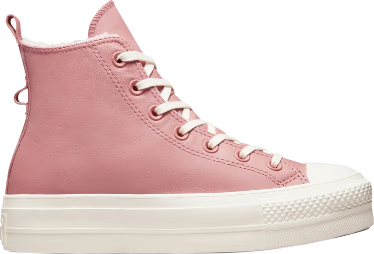 Converse Wmns Chuck Taylor All Star Lift Platform High Rust Pink Sneakers