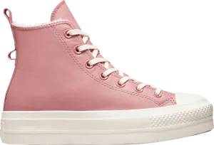 Converse Wmns Chuck Taylor All Star Lift Platform High Rust Pink Sneakers