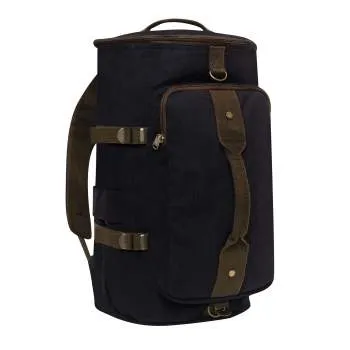 Convertible Canvas Duffle / Backpack - 19 Inches