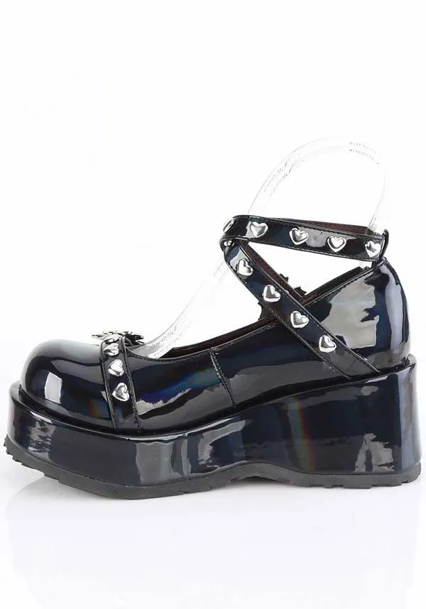 CUBBY-25 [Black Holo Patent] | FLATS [PREORDER]