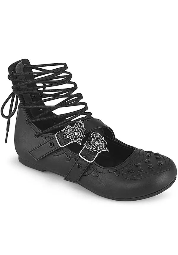 DAISY-11 [Black] | FLATS [PREORDER]