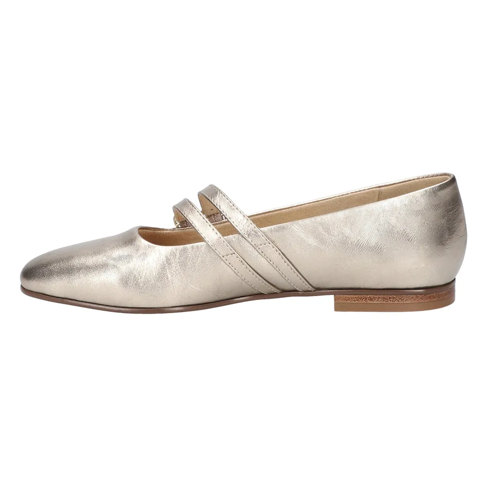 Davenport Metallic Mary Jane Flats