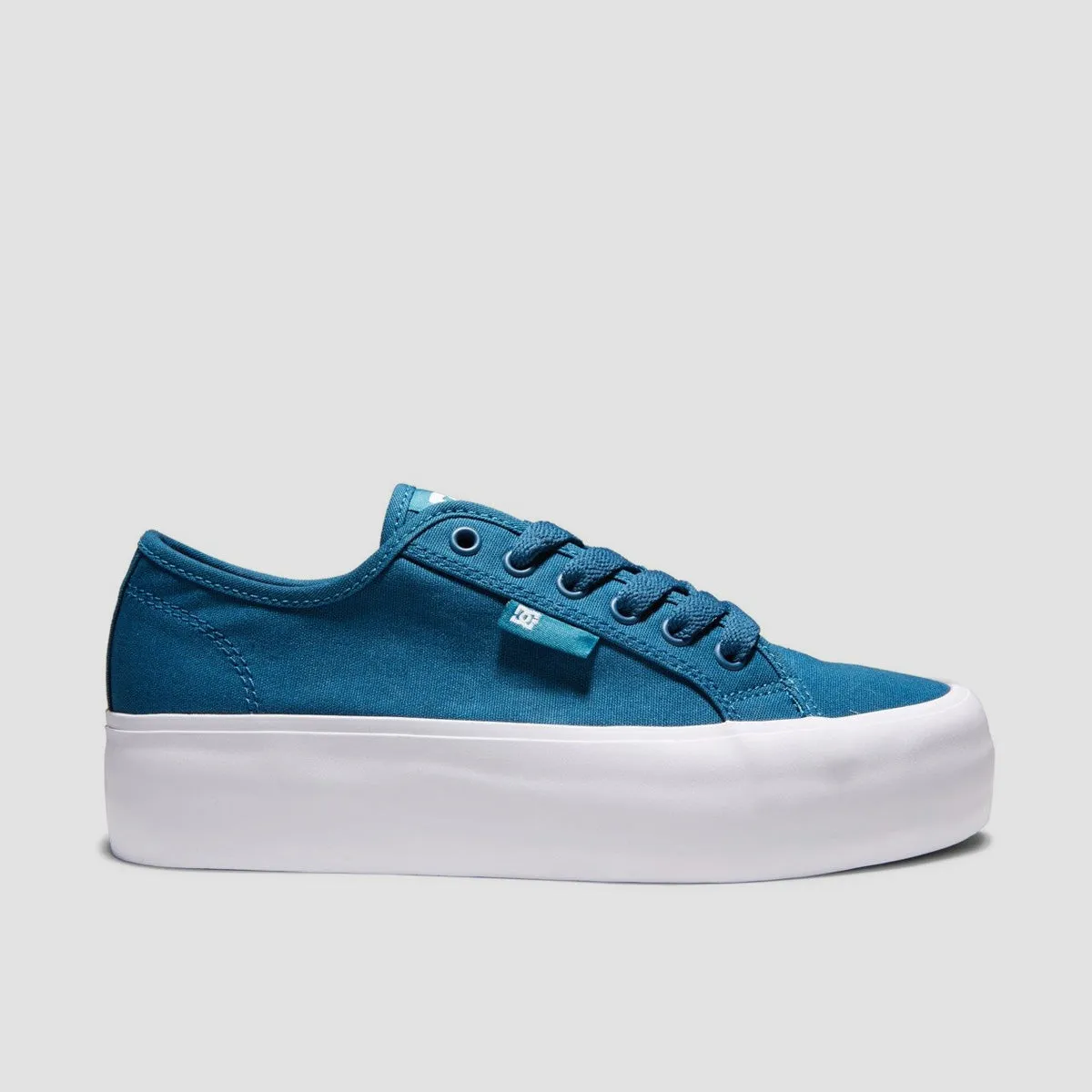 DC Manual Platform Shoes - Deep Teal - Womens