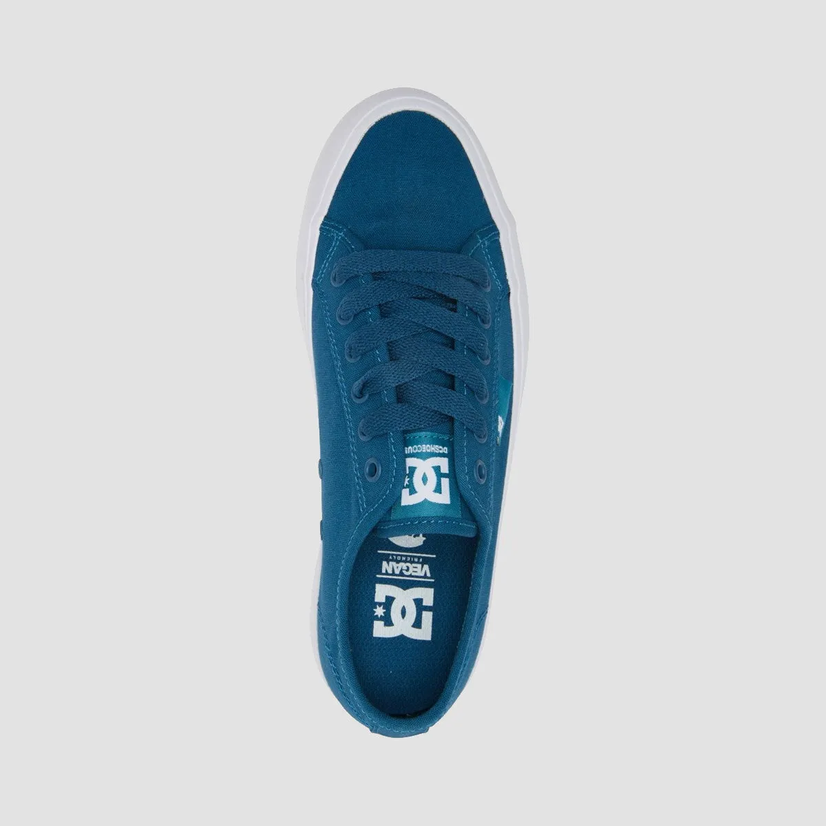 DC Manual Platform Shoes - Deep Teal - Womens