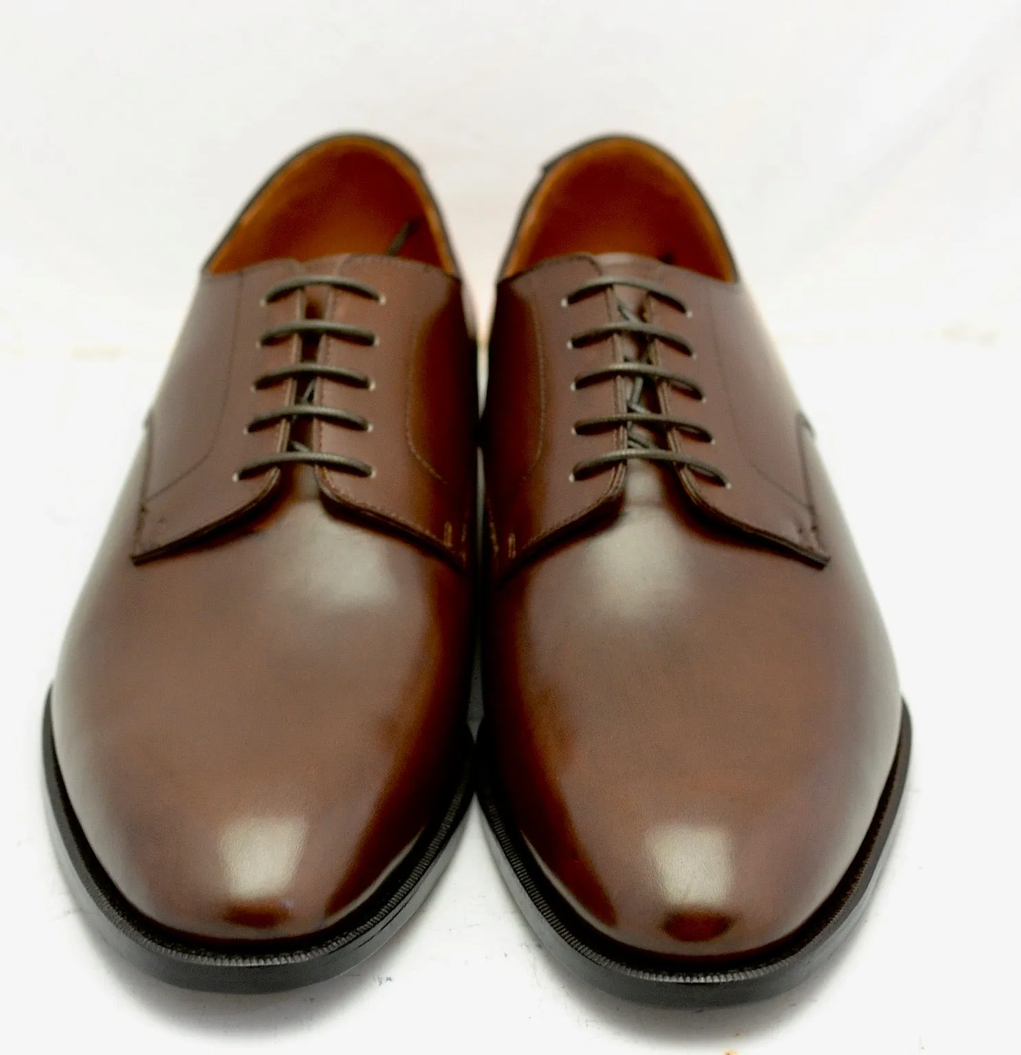 Derby shoe | mocha | Box calf