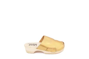 DONAU CLOG METALLIC SIMPLE   Gold