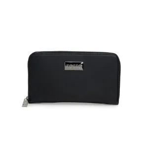 'Eve' women's vegan leather wallet Zette - black