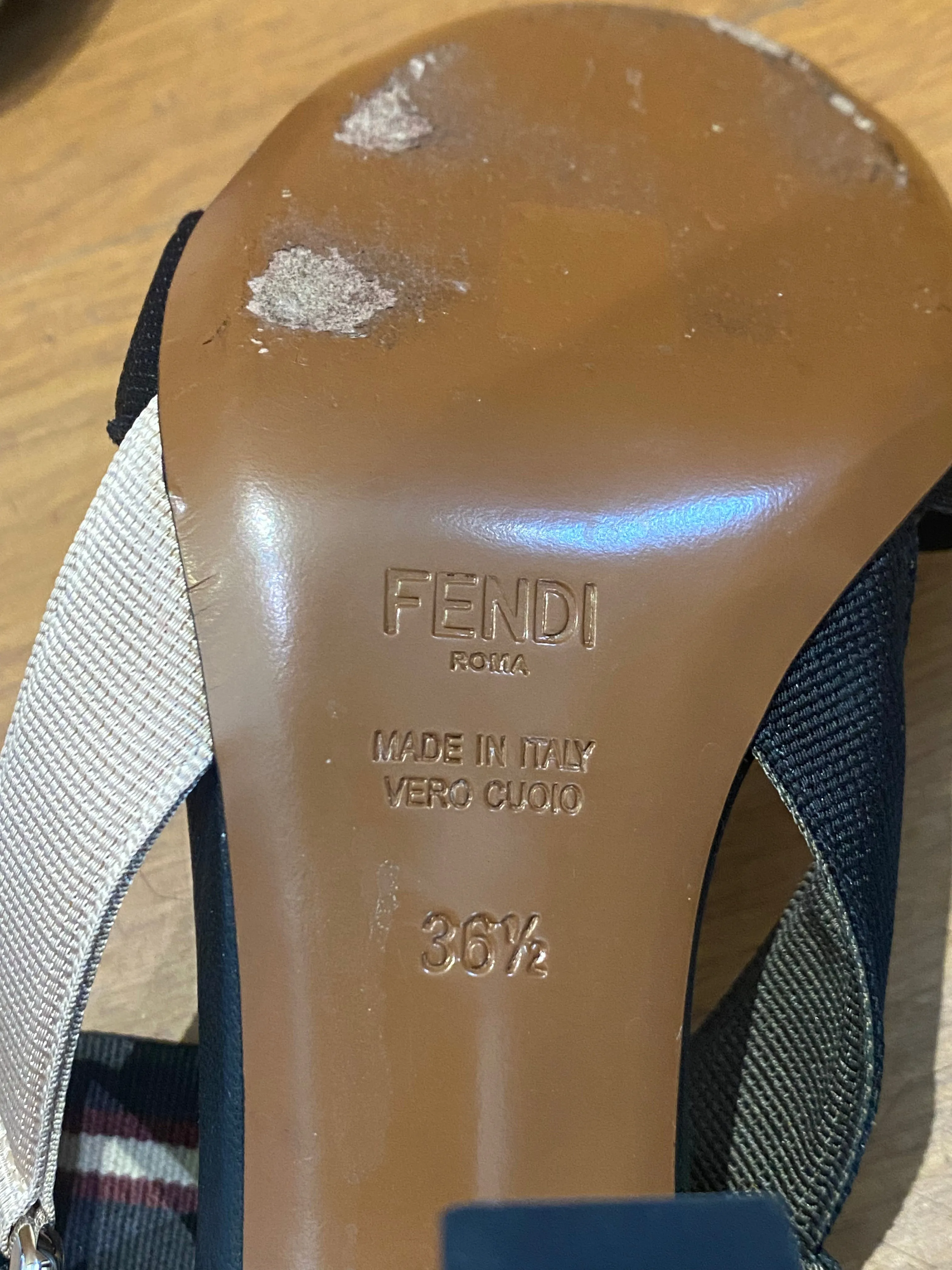 FENDI Heels Size 6.5