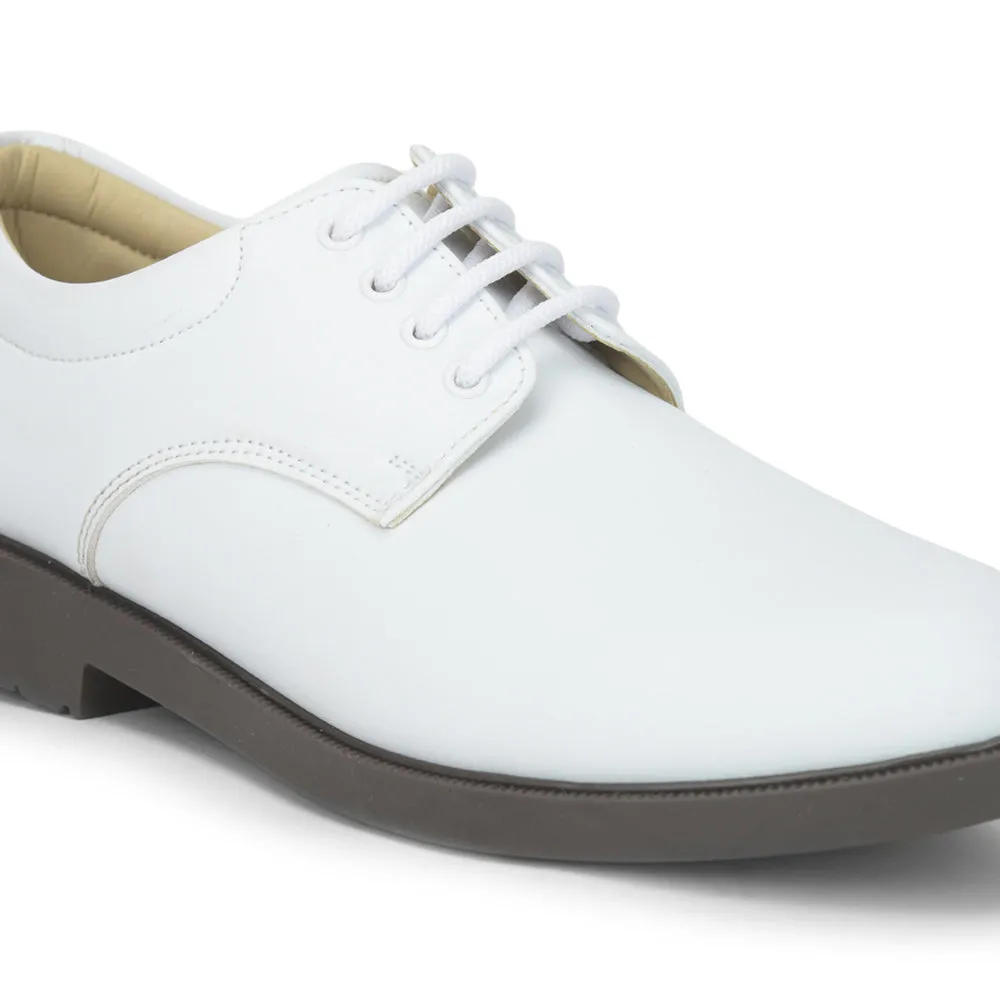 Freedom Formal (White) Defence Oxford Navy Uniform Shoes 5238-219MF By Liberty