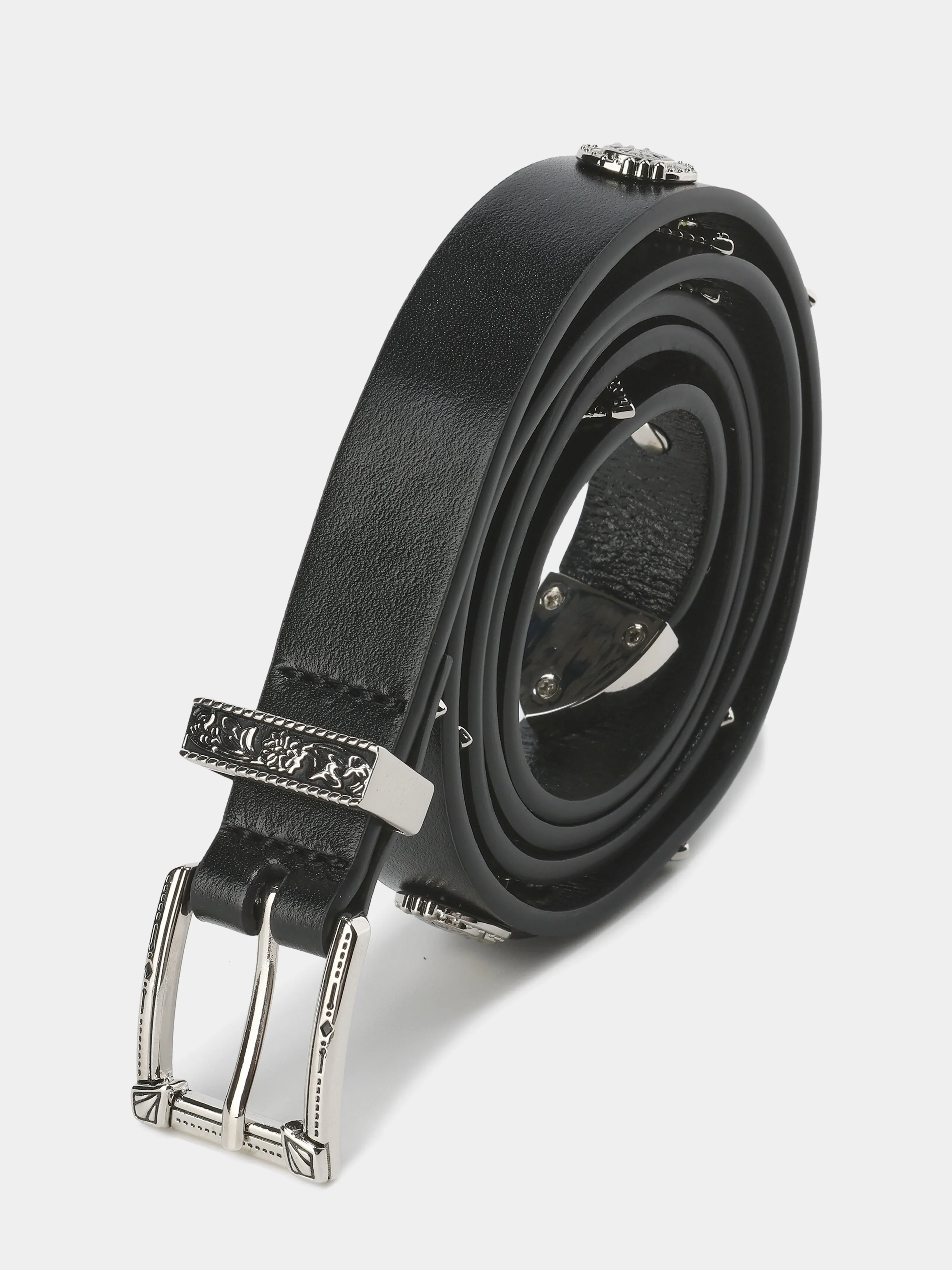 Future Darkness Studded Leather Belt