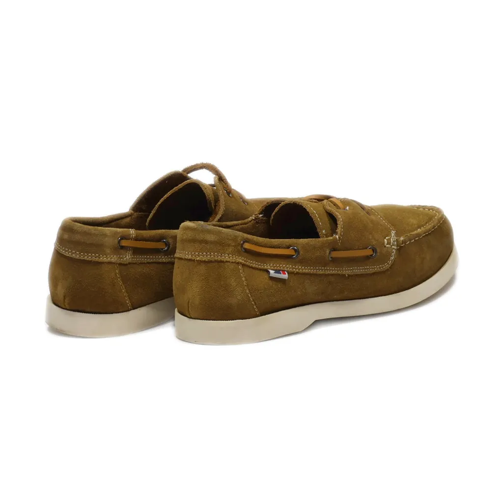 Gemo Loafers Suede Brown Colour For Men