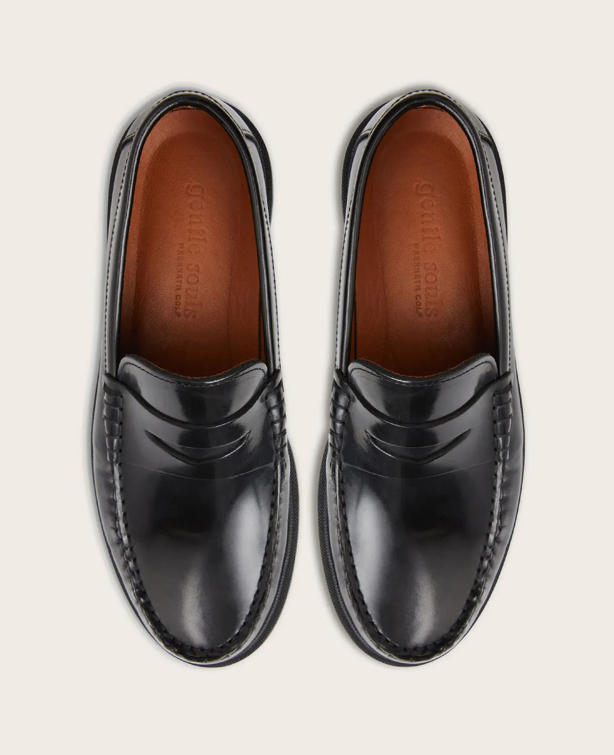 GENTLE SOULS - Myles Leather Penny Loafer