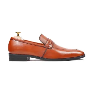 Ginza - Men's Tan Calf Leather Loafer