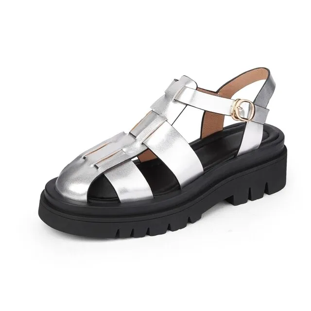 Gisa Women's Leather Sandal