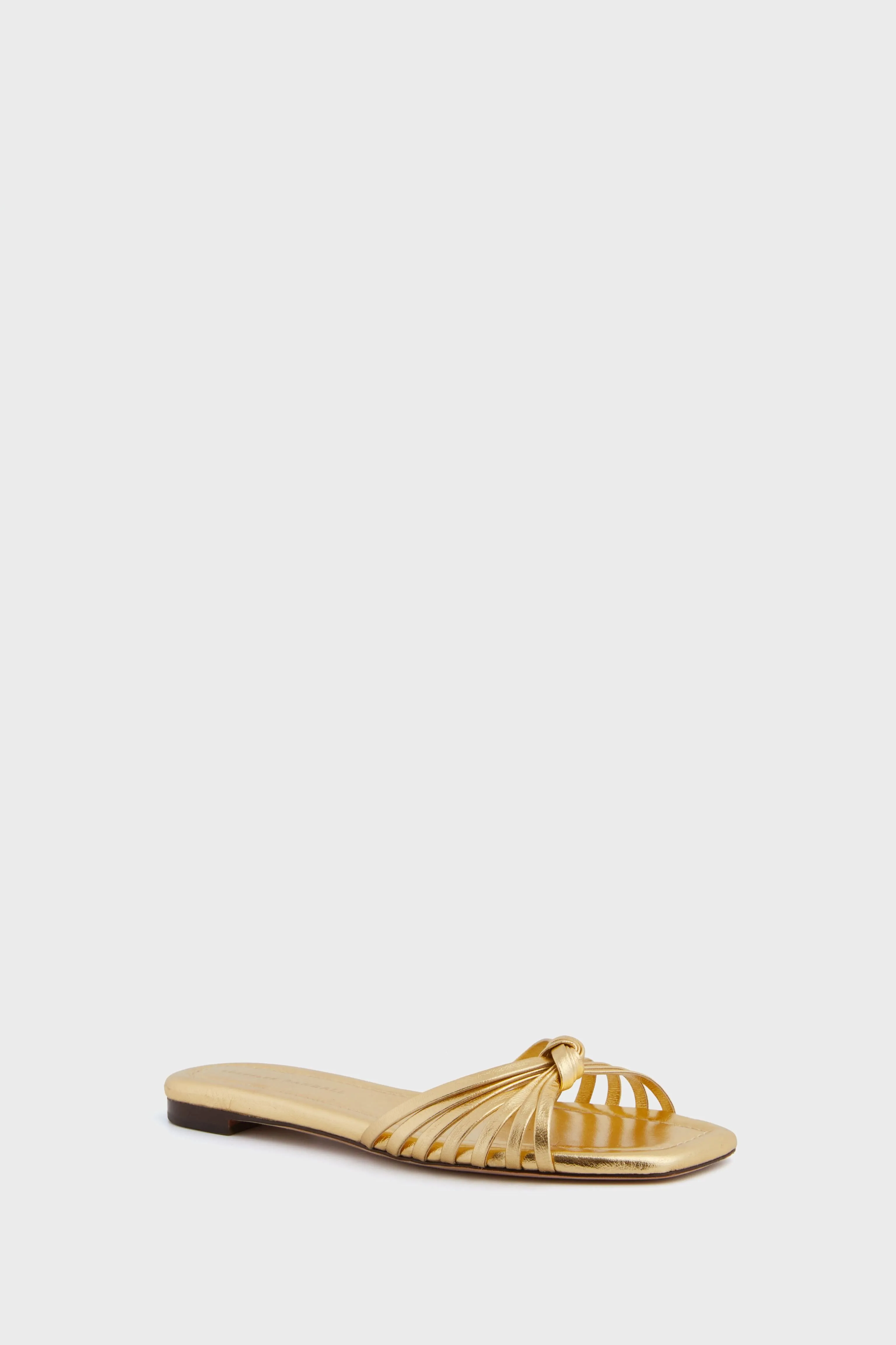 Gold Metallic Izzie Sandals