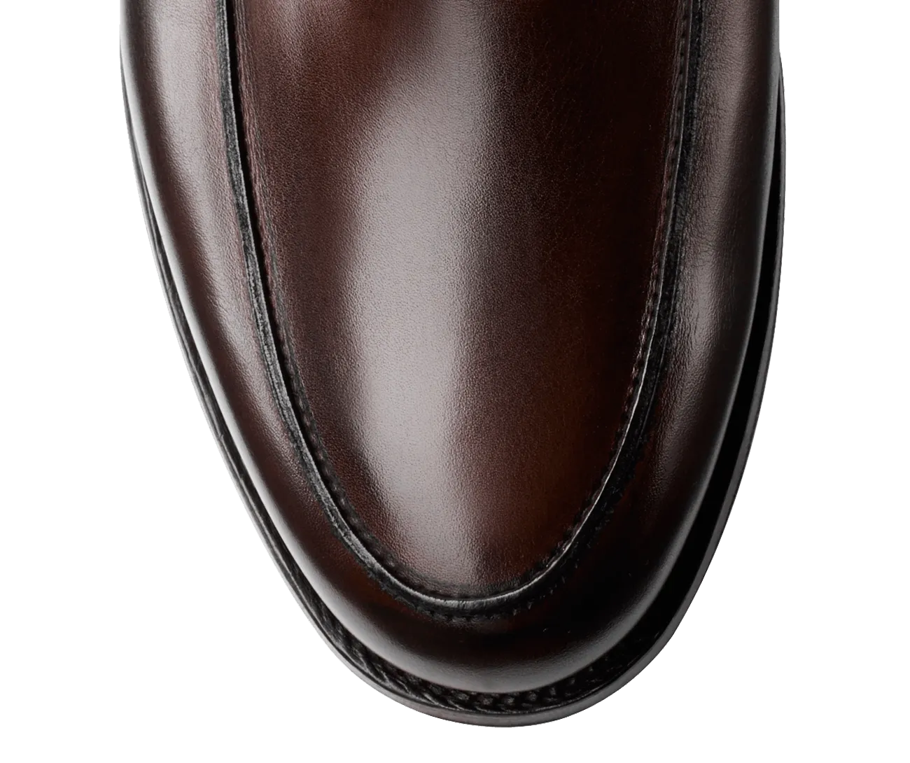 Grantham 2 Dark Brown Burnished Calf