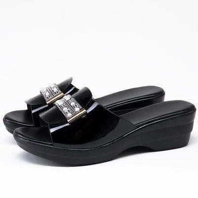 GRCL0513 Women's Leather Casual Shoes Sandals