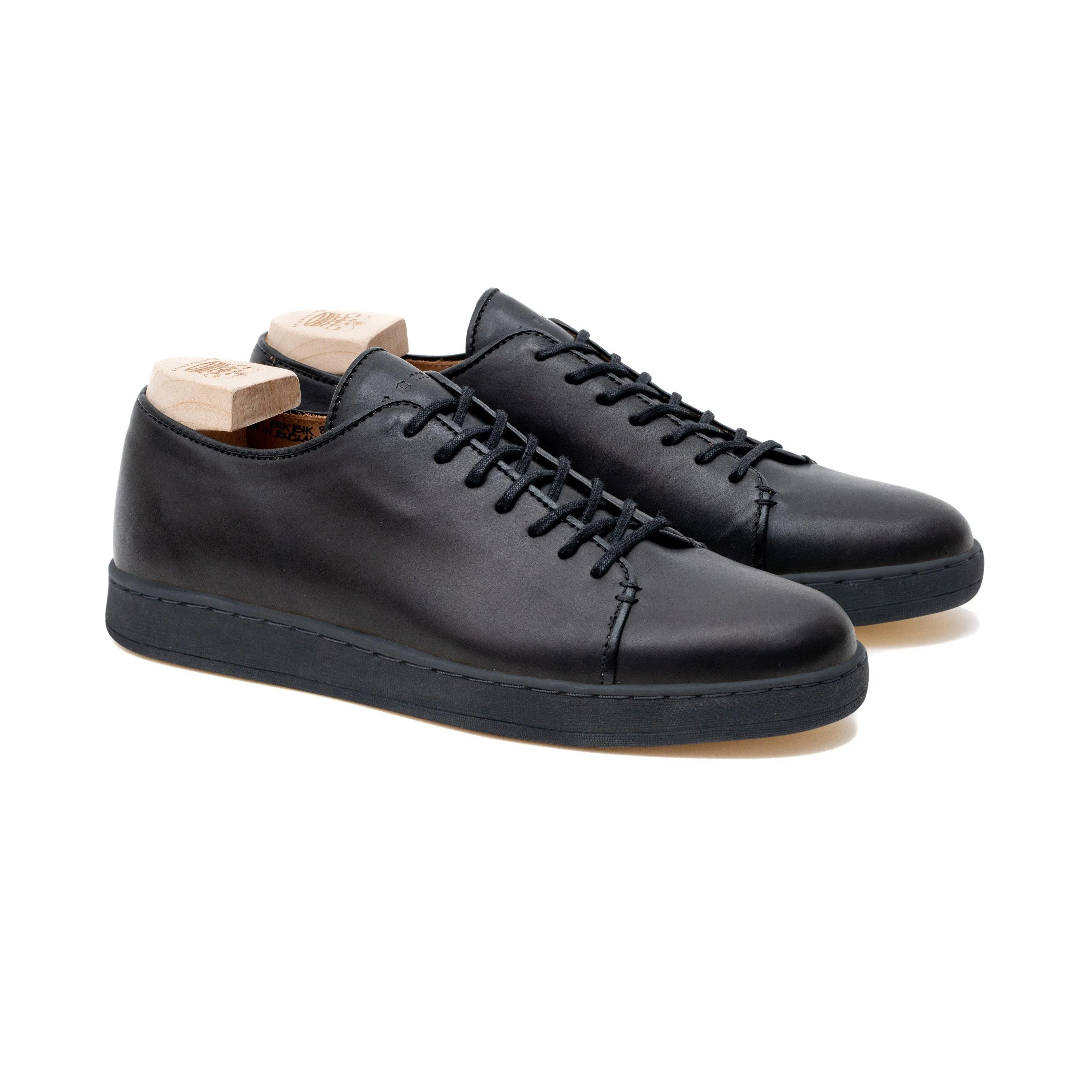 Harlestone Derby - Black Veg Tan Calf