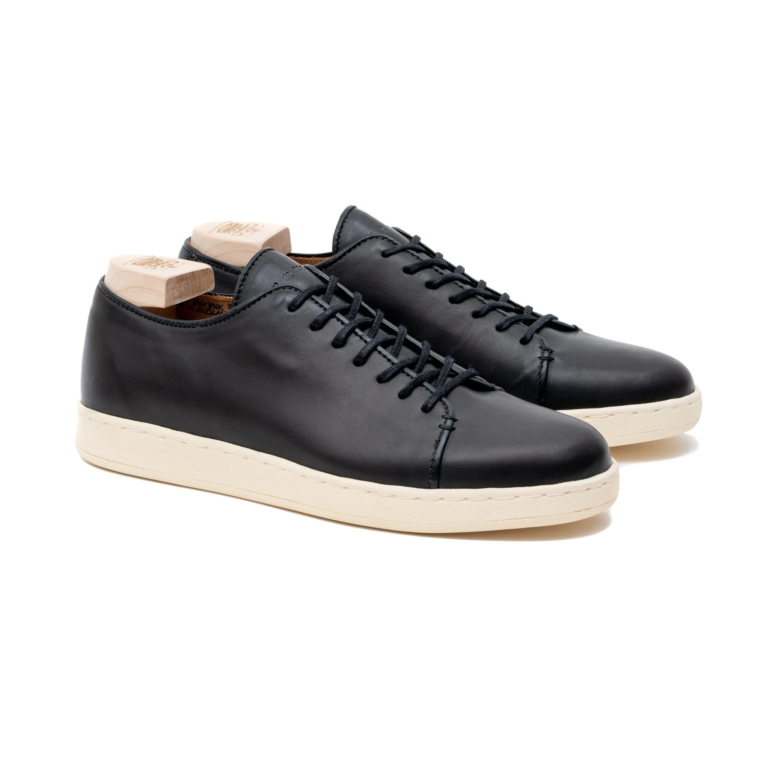 Harlestone Derby - Black Veg Tan Calf