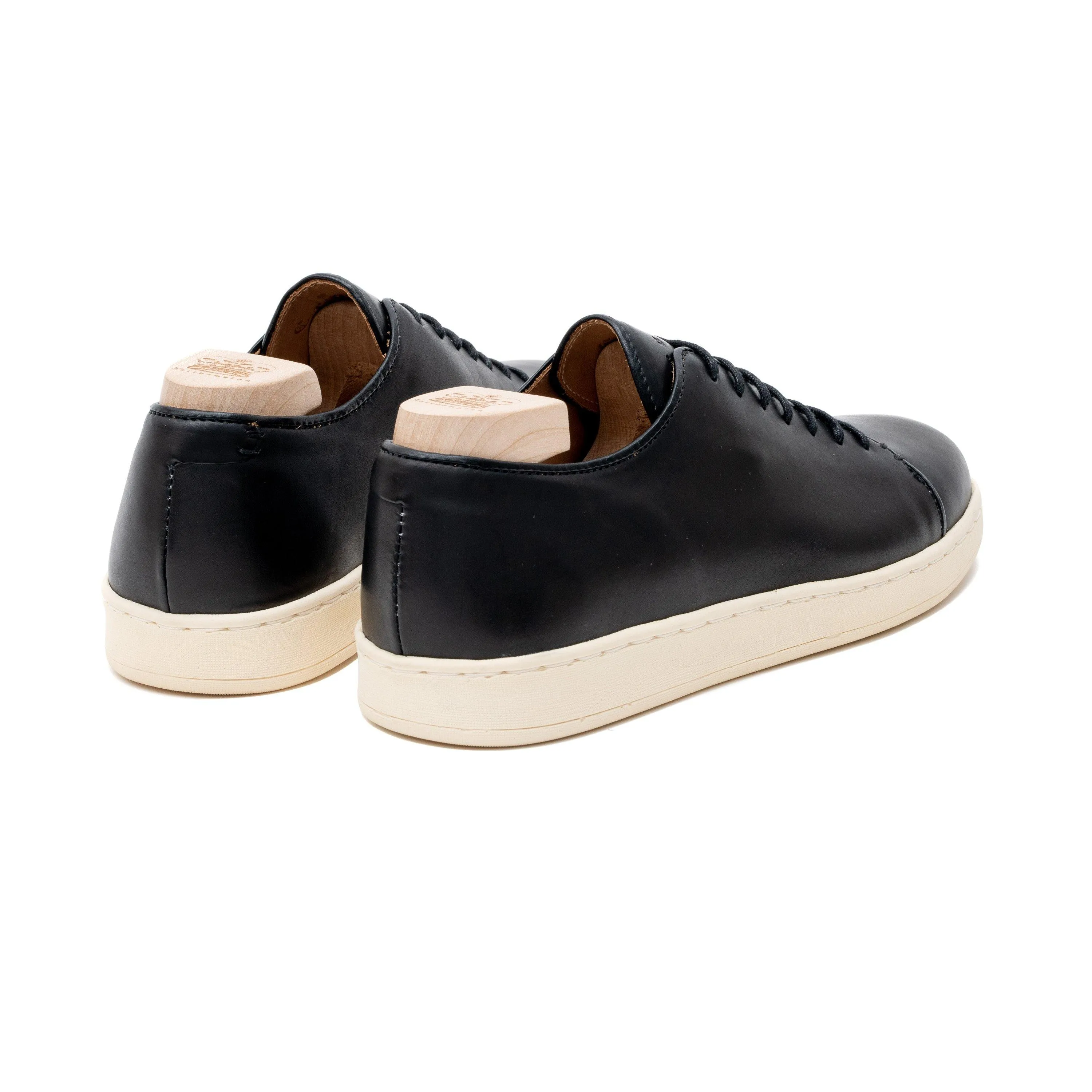 Harlestone Derby - Black Veg Tan Calf