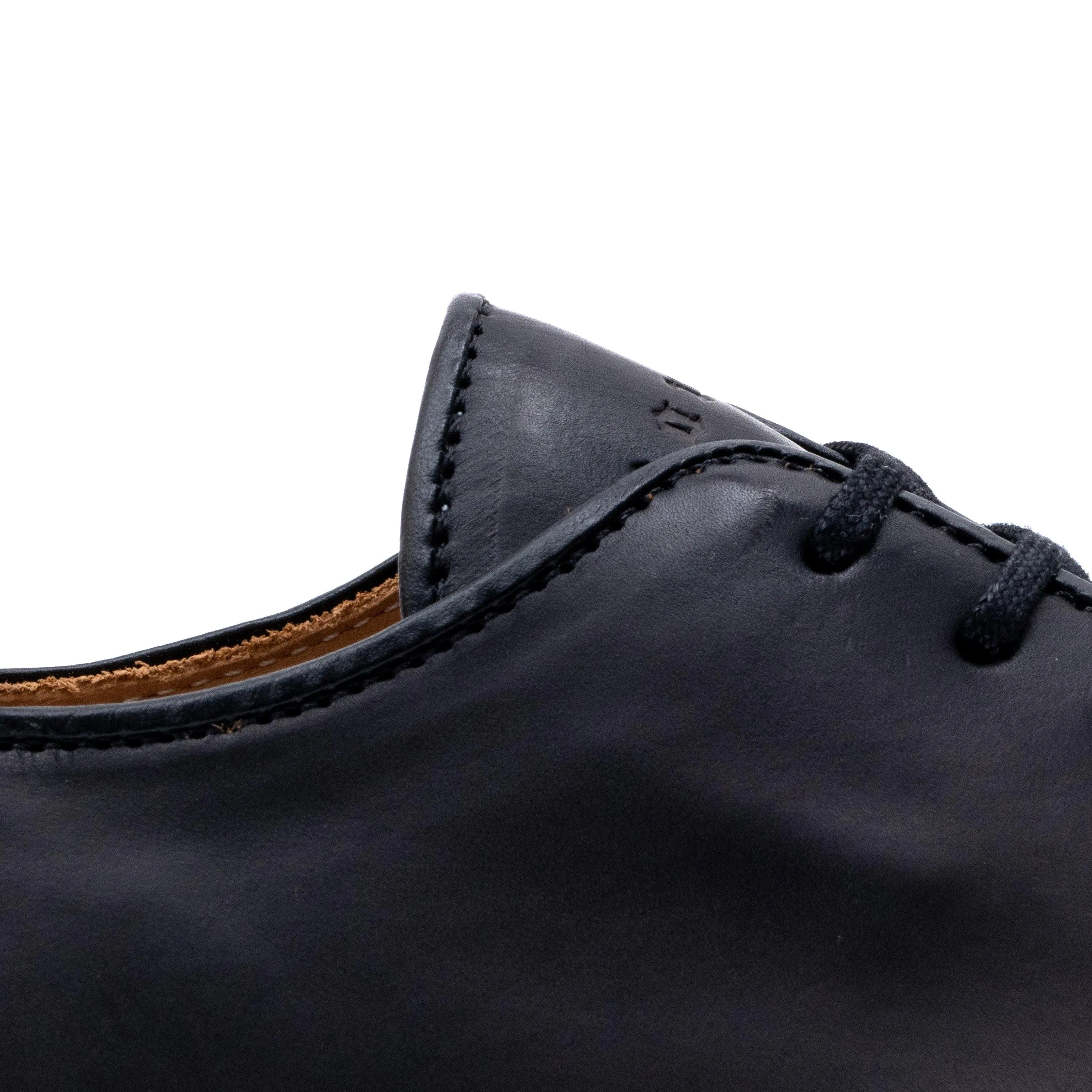 Harlestone Derby - Black Veg Tan Calf