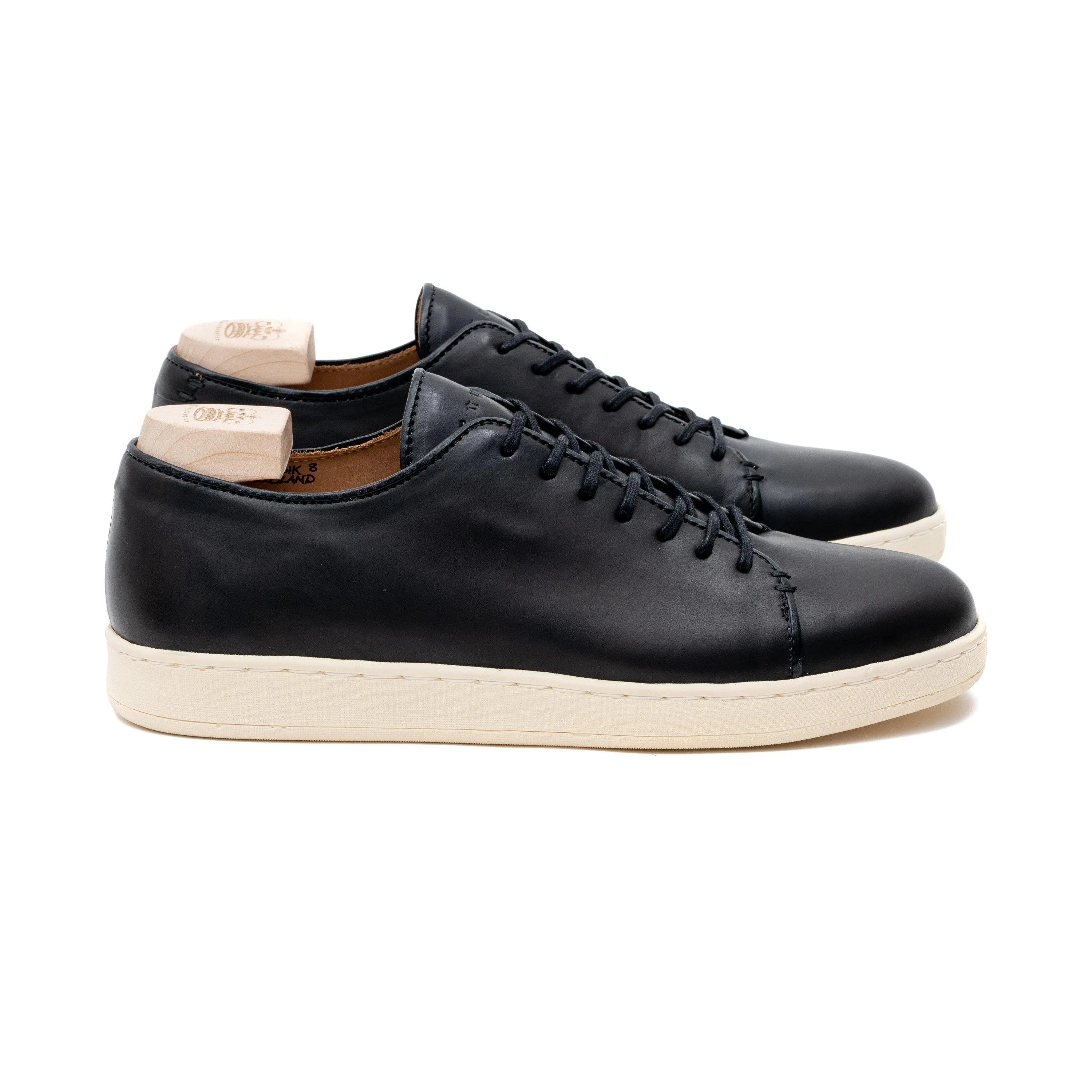 Harlestone Derby - Black Veg Tan Calf