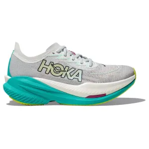 Hoka Mach X 2 Running Shoes - Womens - Frost/Electric Aqua