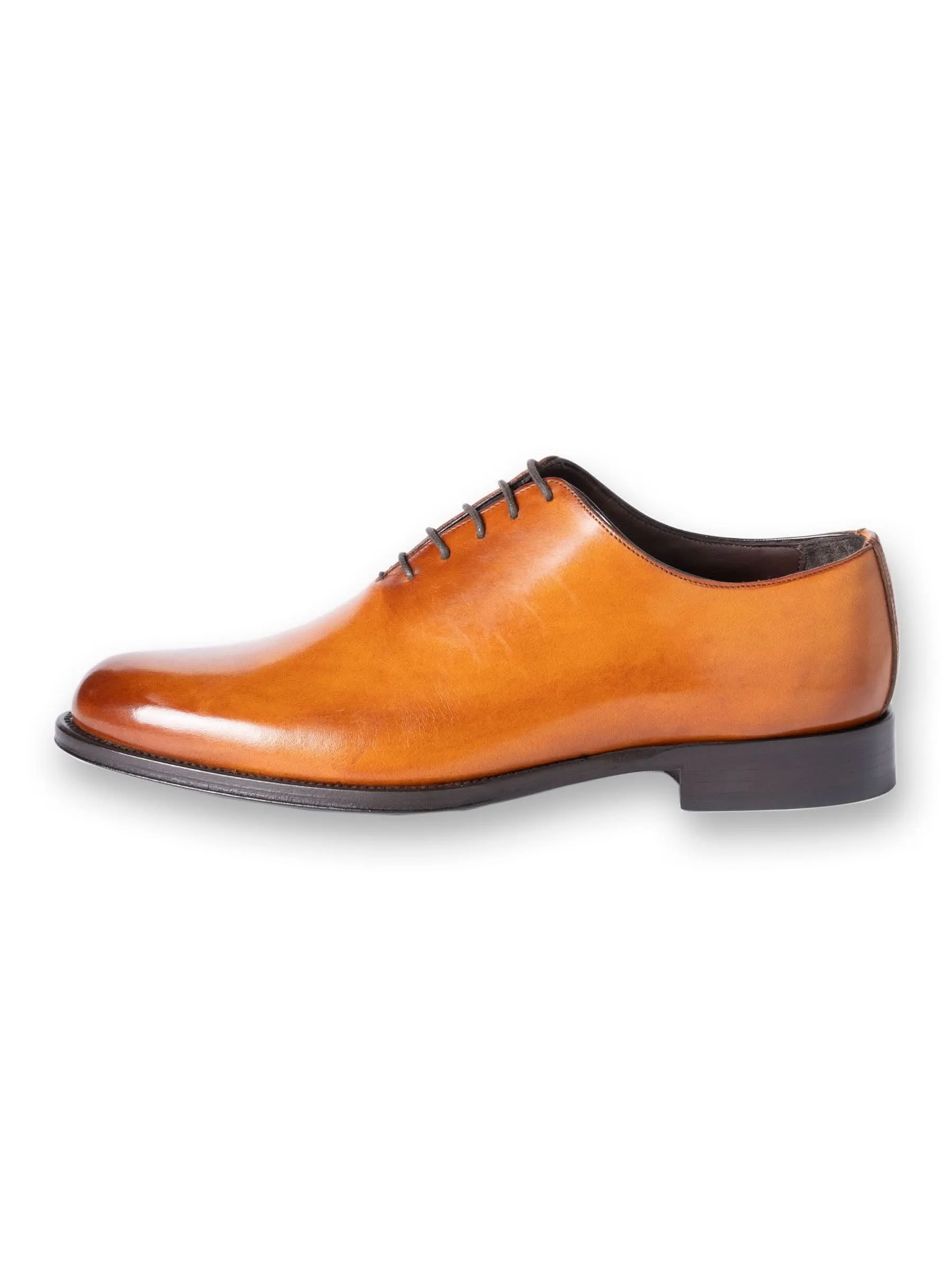 Jerelyn Creado Bourbon Whole-Cut Oxfords