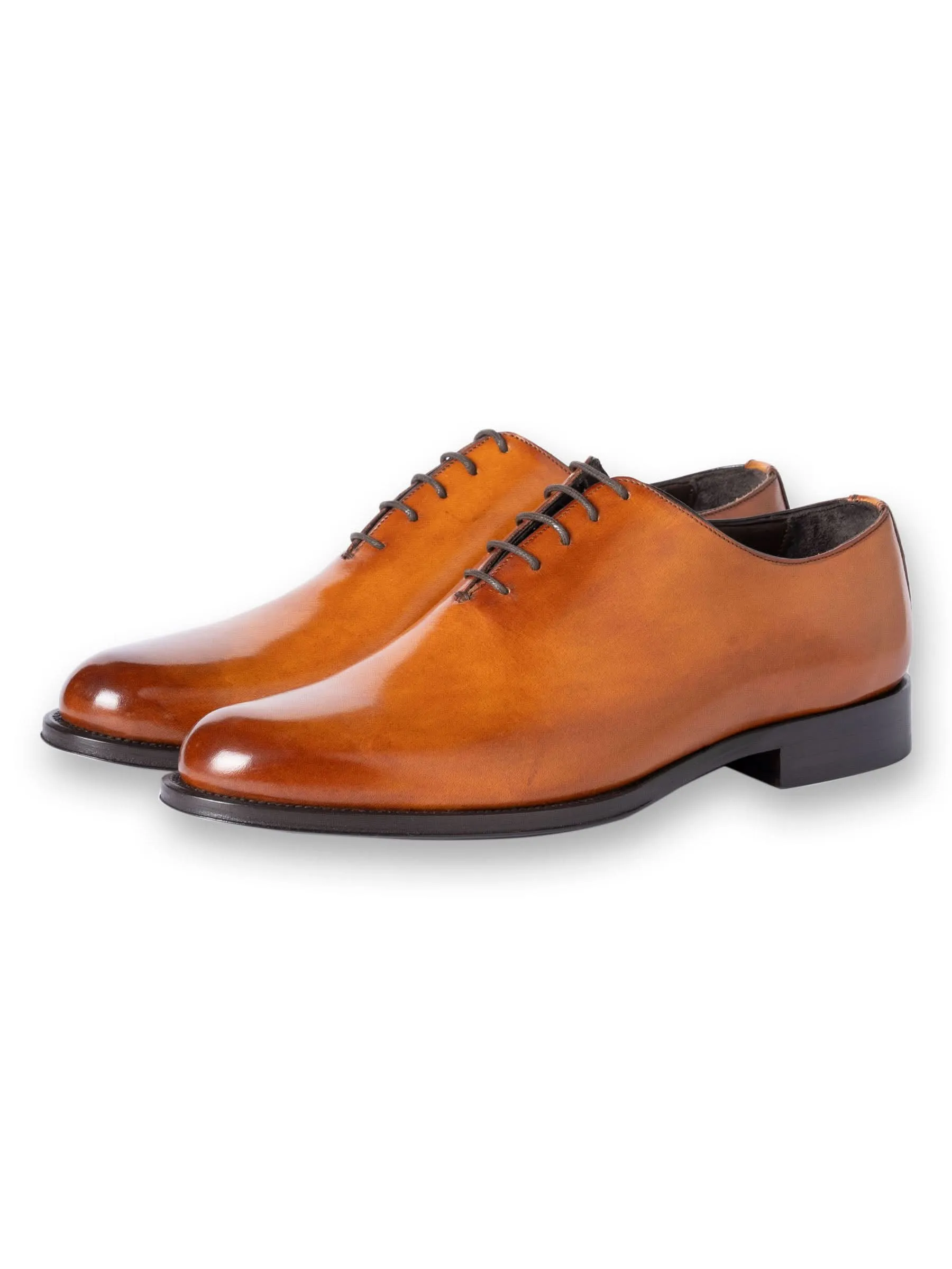 Jerelyn Creado Bourbon Whole-Cut Oxfords