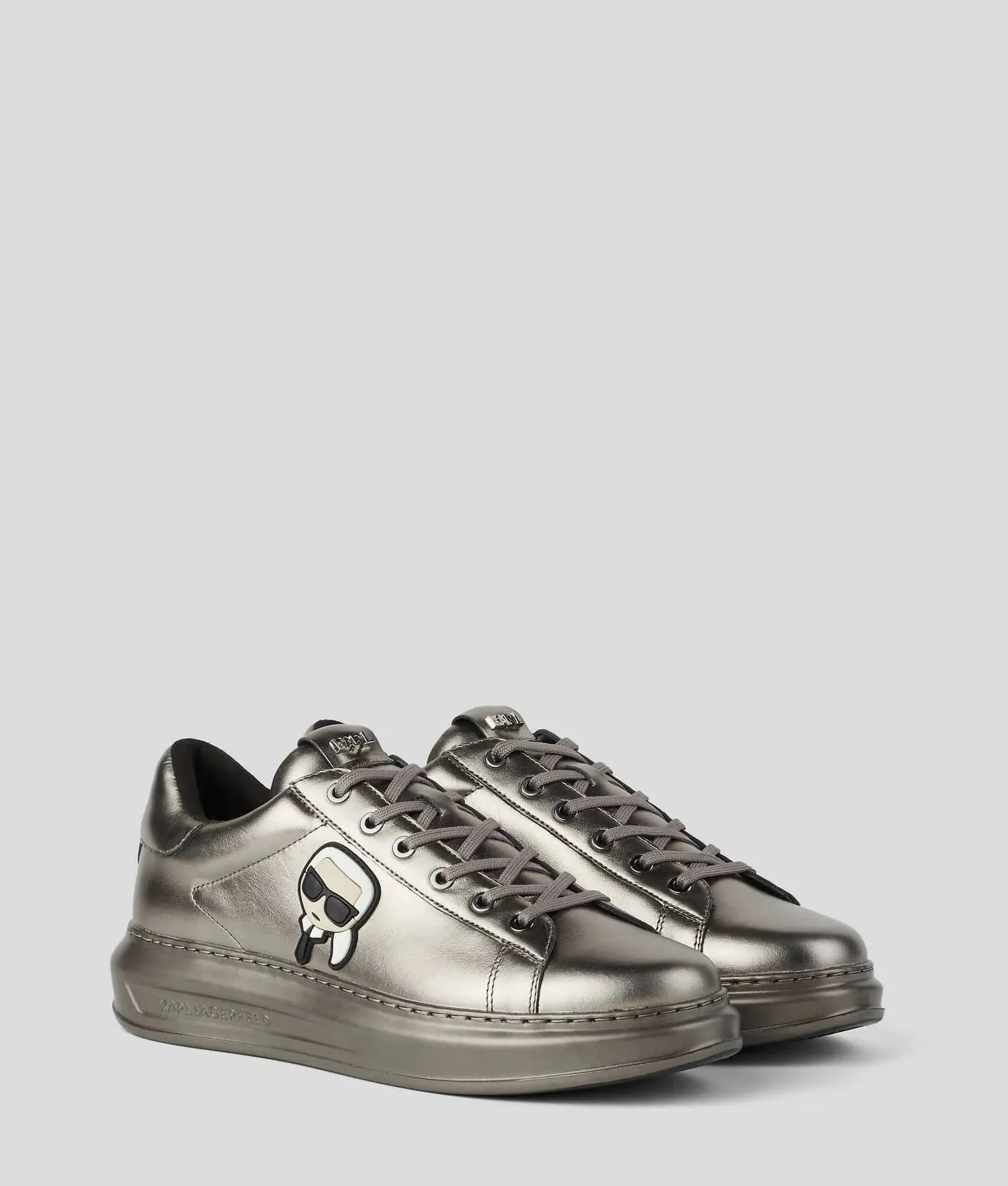 KARL LAGERFELD - Kapri Metallic Sneakers