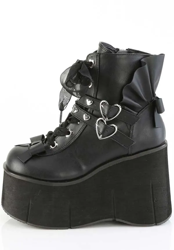 KERA-55 [Black] | PLATFORM BOOTS [PREORDER]