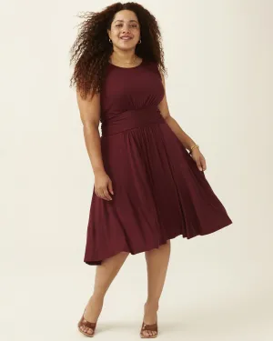 Kortney Tank Dress | Burgundy