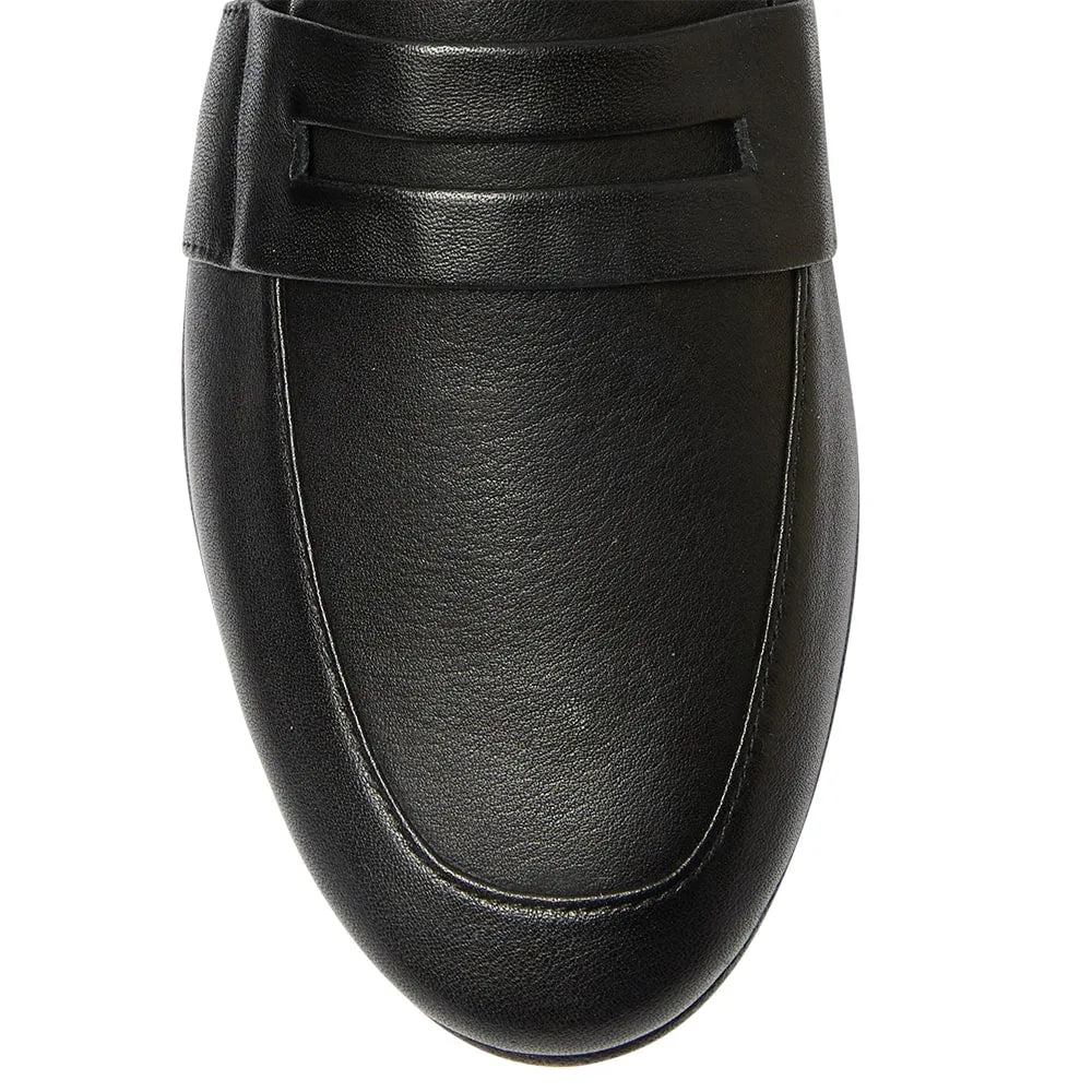 Lazaro Loafer in Black Leather