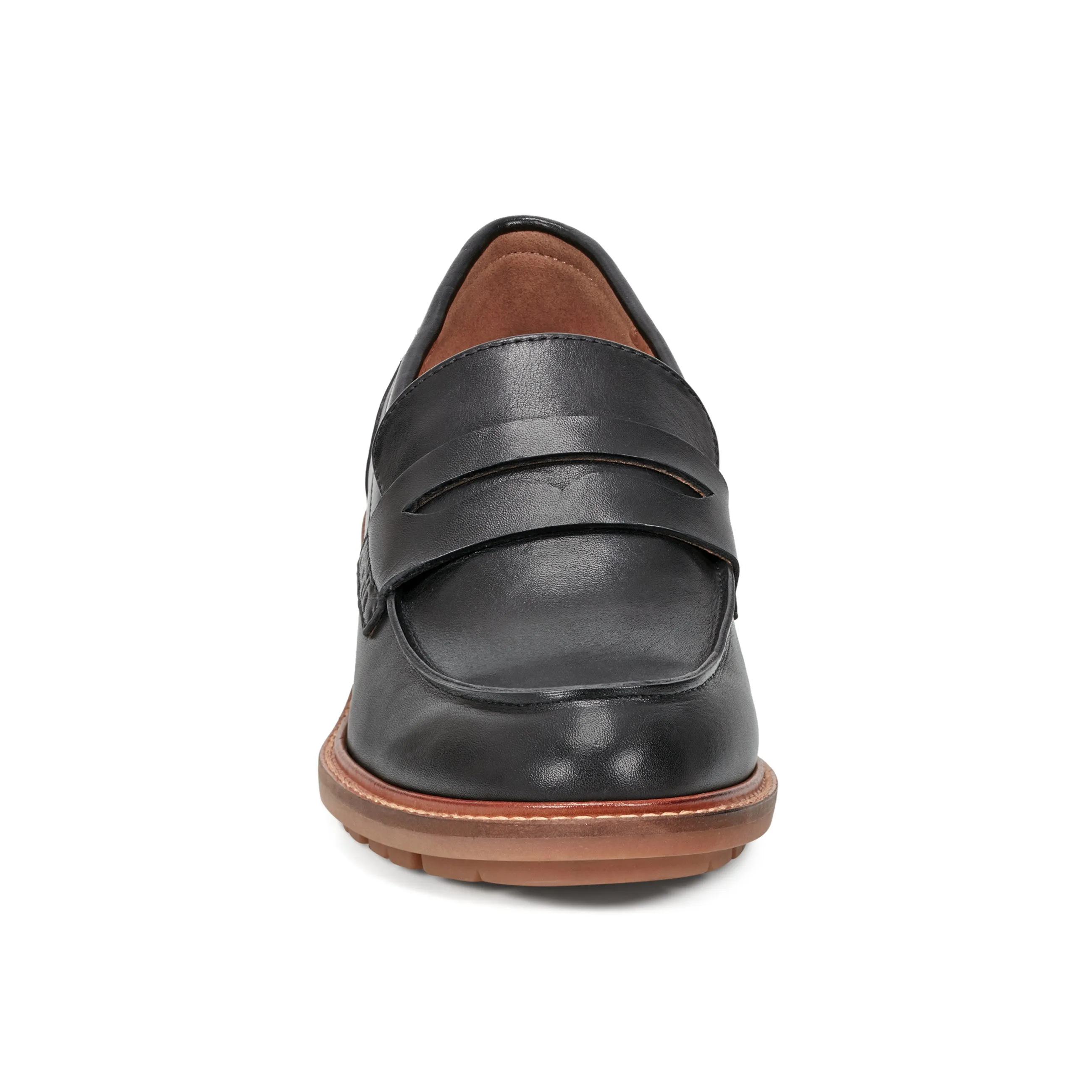 Lindy Almond Toe Casual Slip-on Penny Loafers