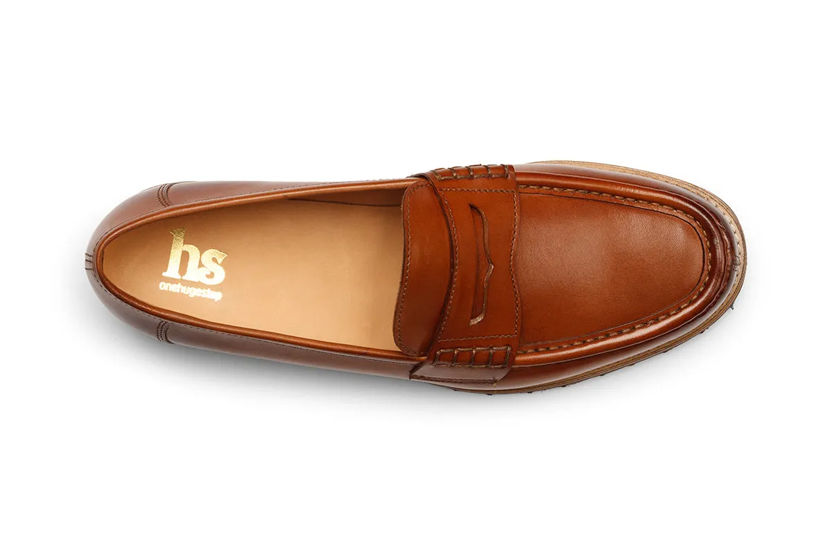 Lopez Leather Penny Loafers -T