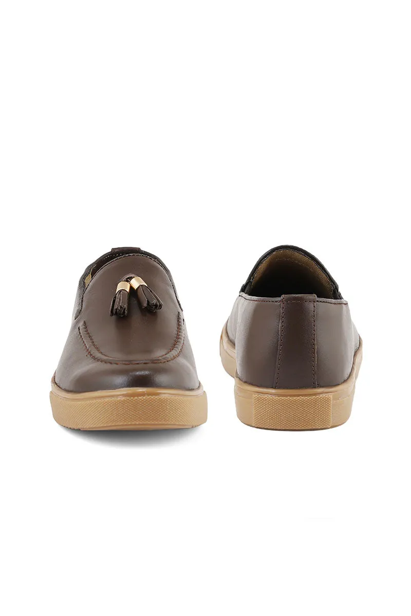 Men Casual Sneakers M54042-Brown