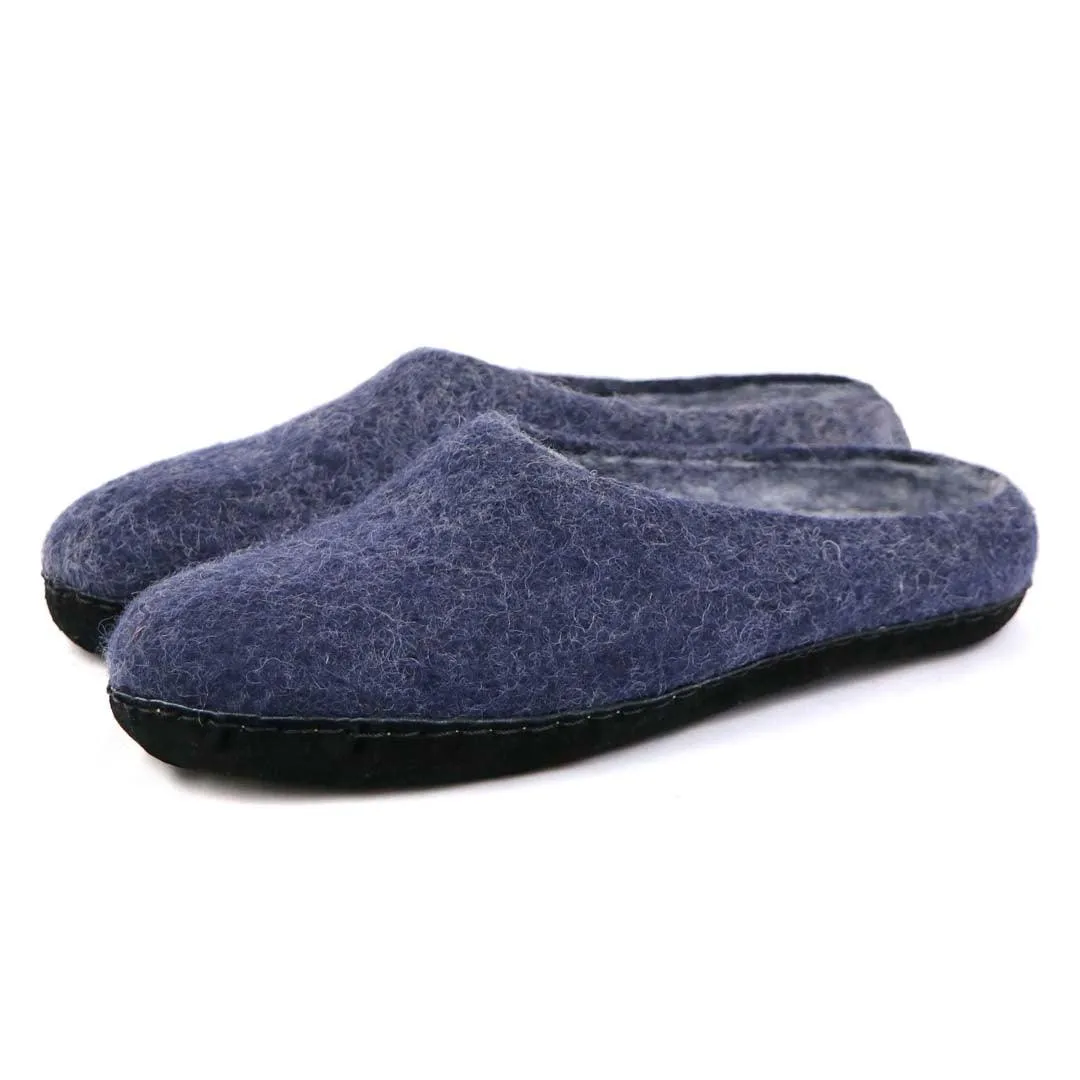 Men's Astoria Noir Wool House Slippers