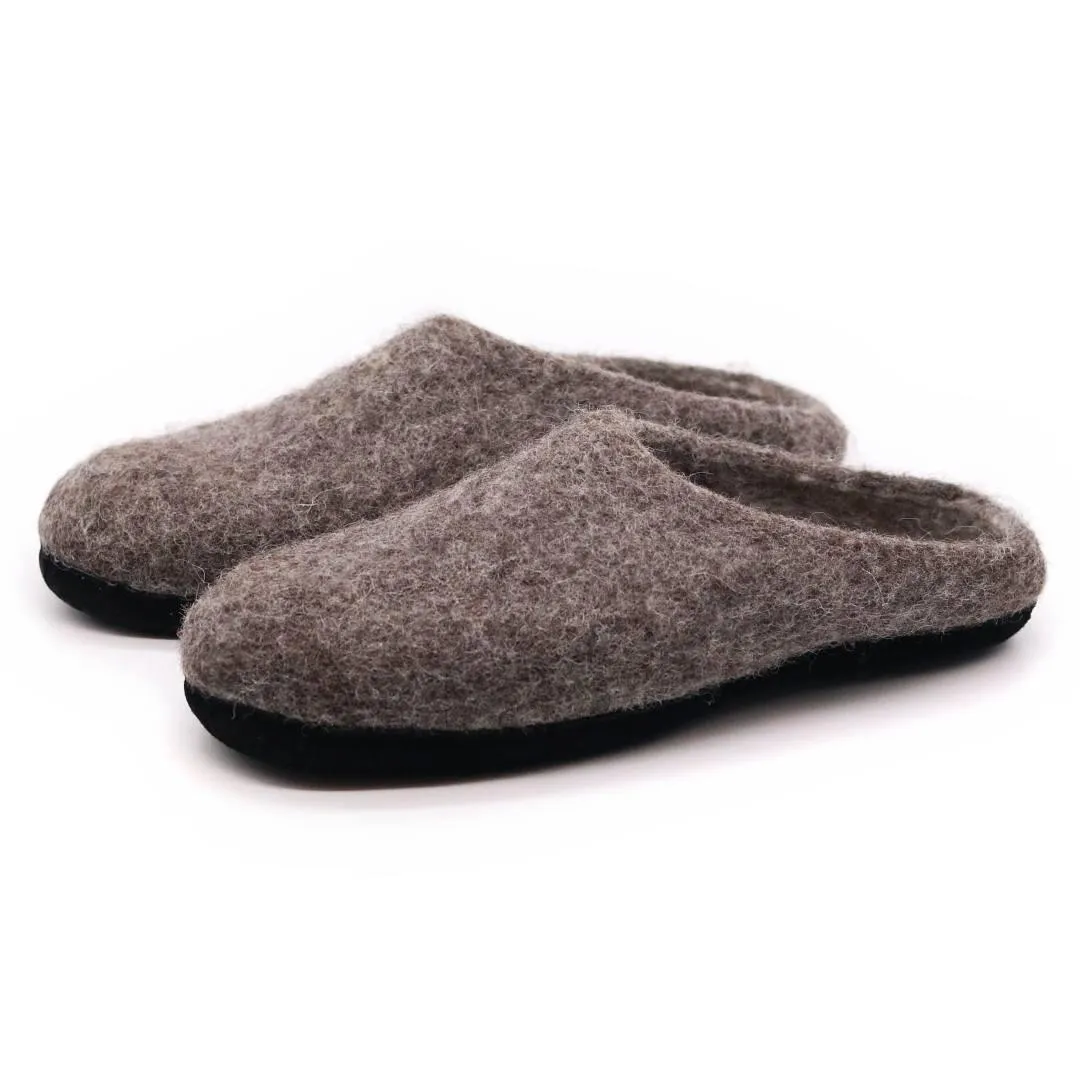 Men's Astoria Noir Wool House Slippers