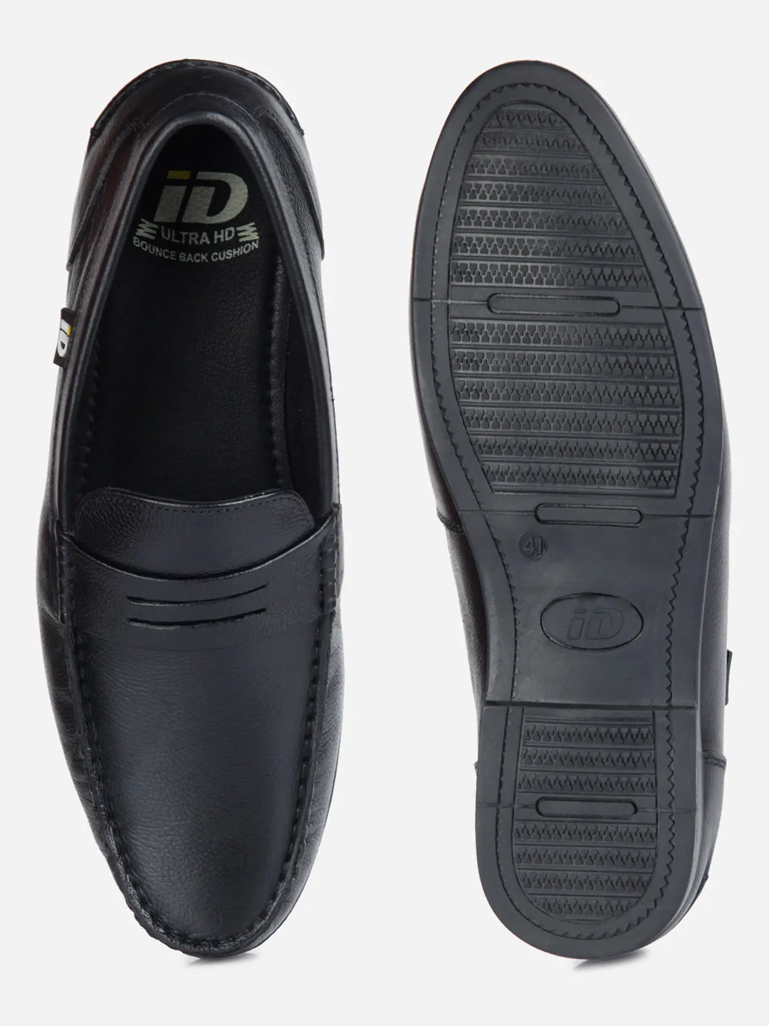 Men's Black Penny Loafer (ID1109)