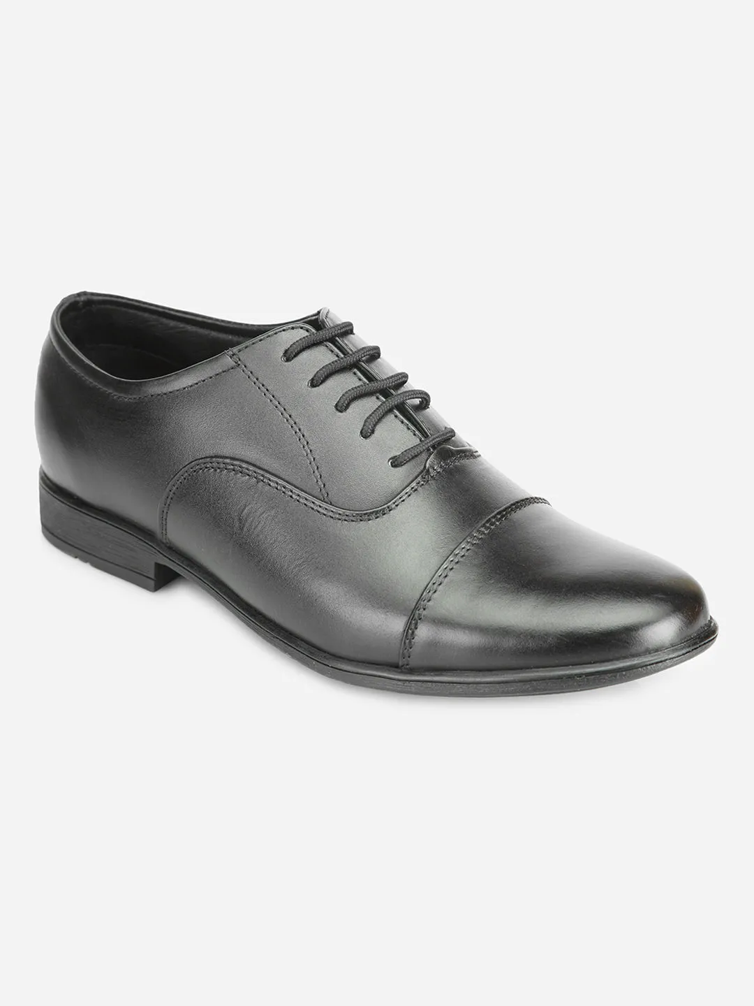 Men's Black Regular Toe Derby Formal (ID2104)