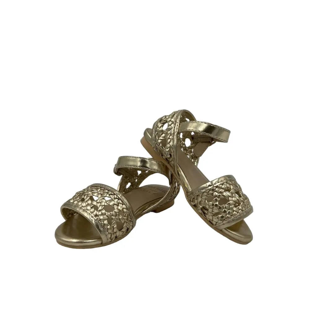 Metallic Buckle Sandals