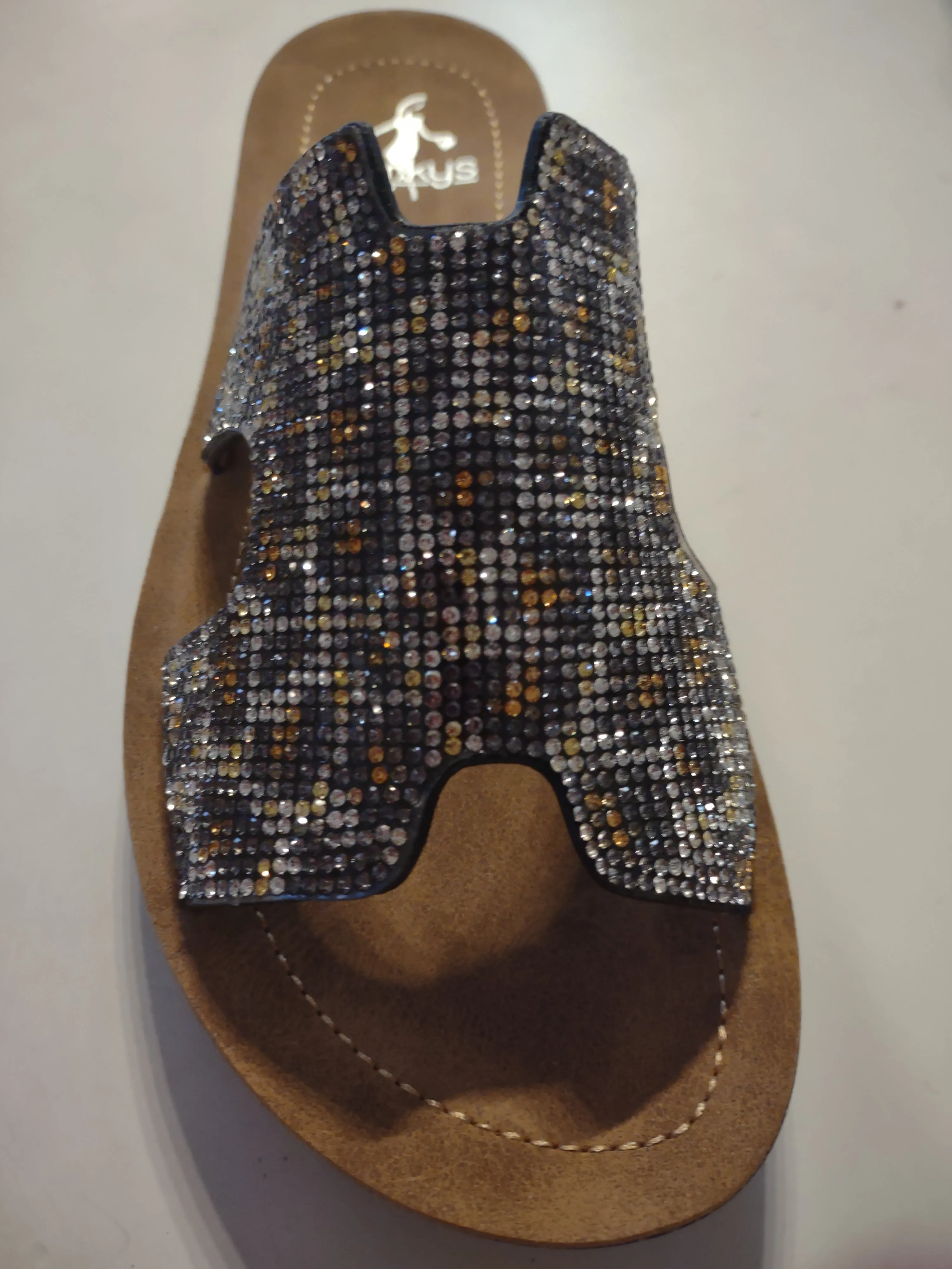 Metallic Cheetah Sandal Size 8 only| Corkys Elmwood