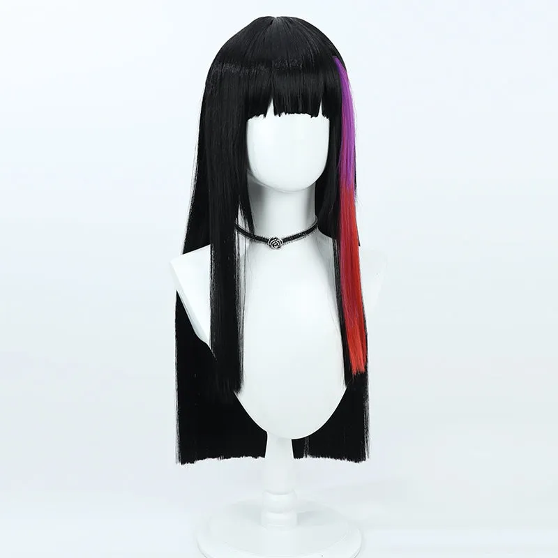 Metallic Rouge Rouge Redstar Cosplay Wig