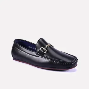 Miles Black Horsebit Loafers 0130827