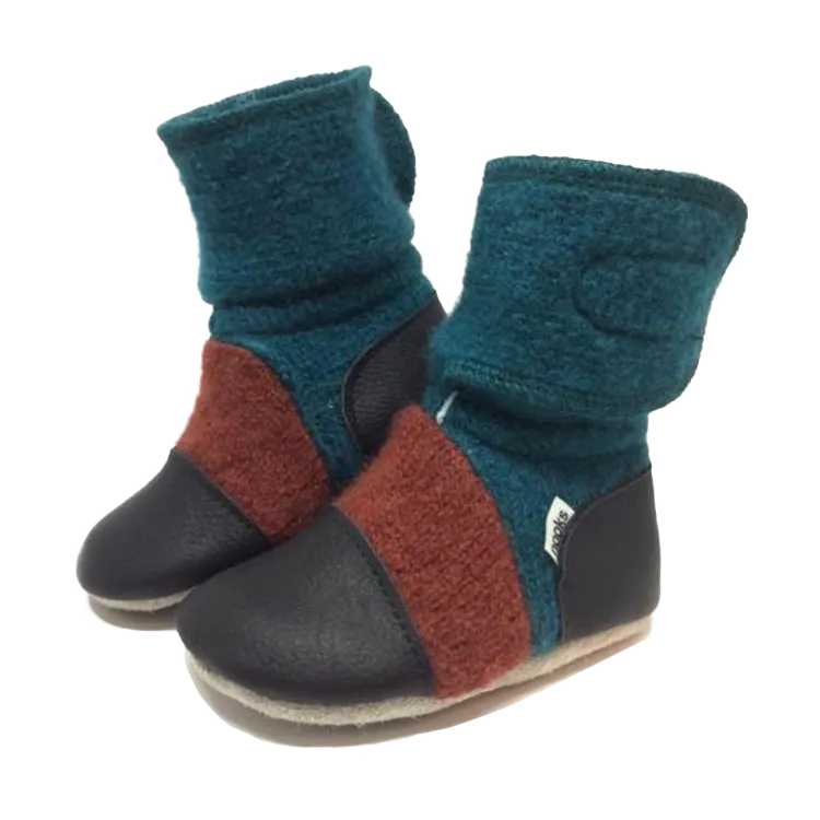 Mistral Felted Wool Booties